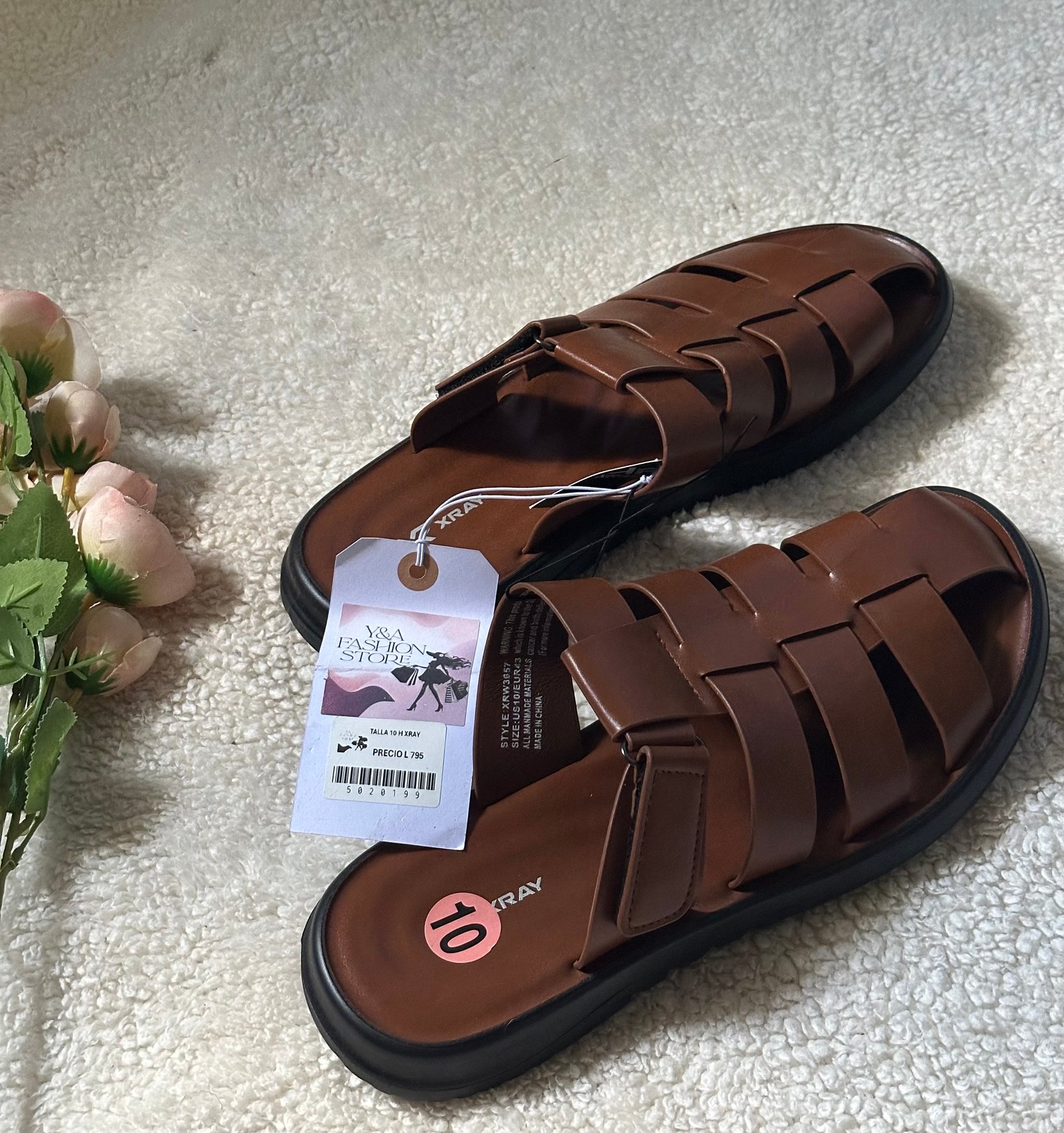 Sandalias para caballero